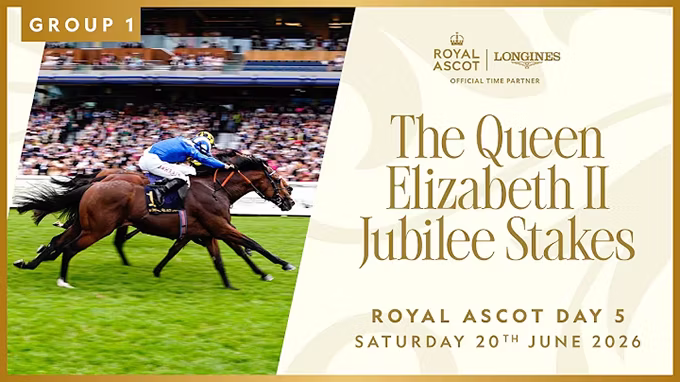 På YouTube kanalen kan vi nyde gensynet med Great Wish i The Queen Elizabeth II Jubilee Stakes 20. juni 2026.  Foto: 